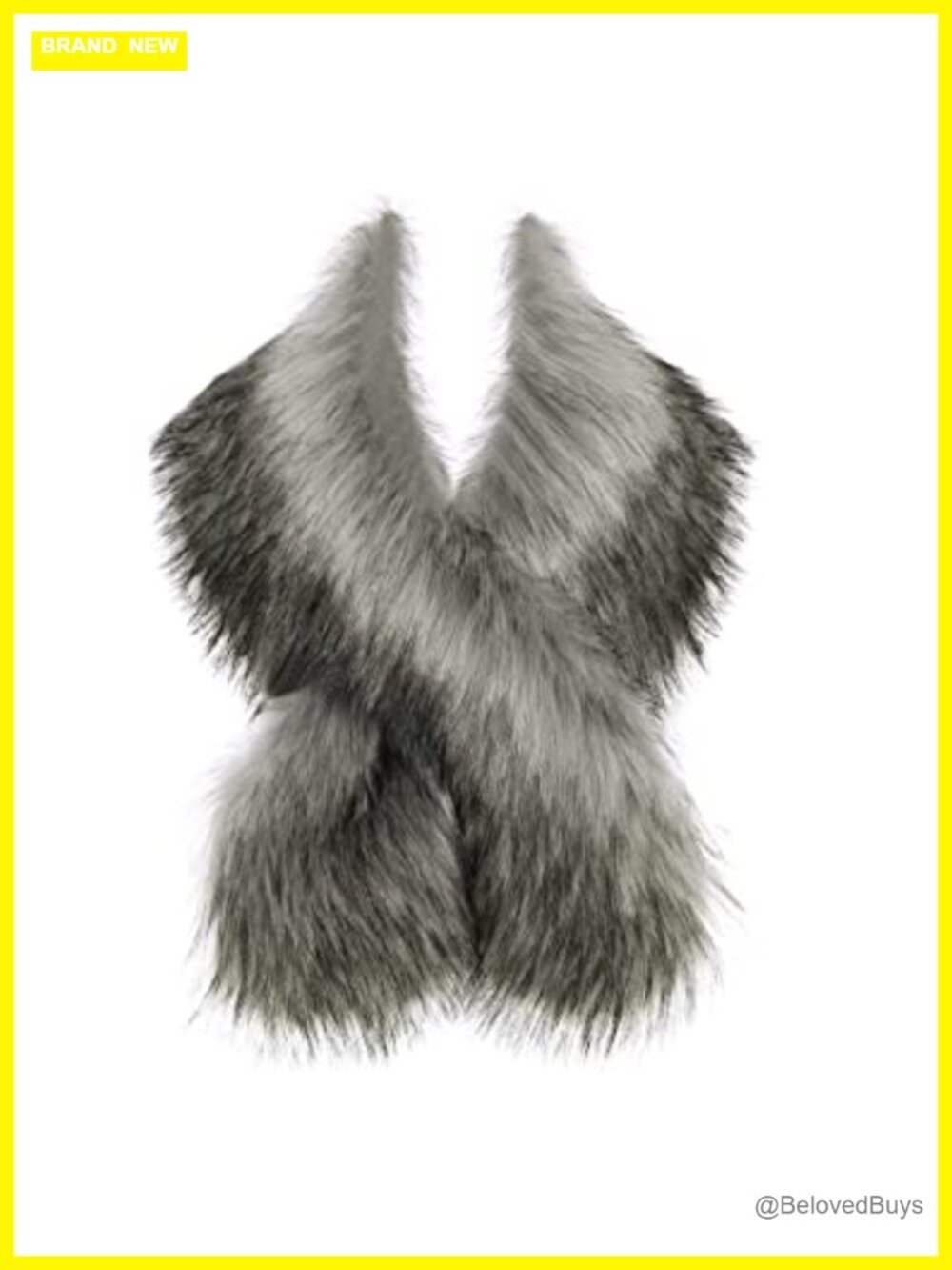 Faux Fur Shawl Wrap Evening Party Cover Up Wedding Bridal Stole